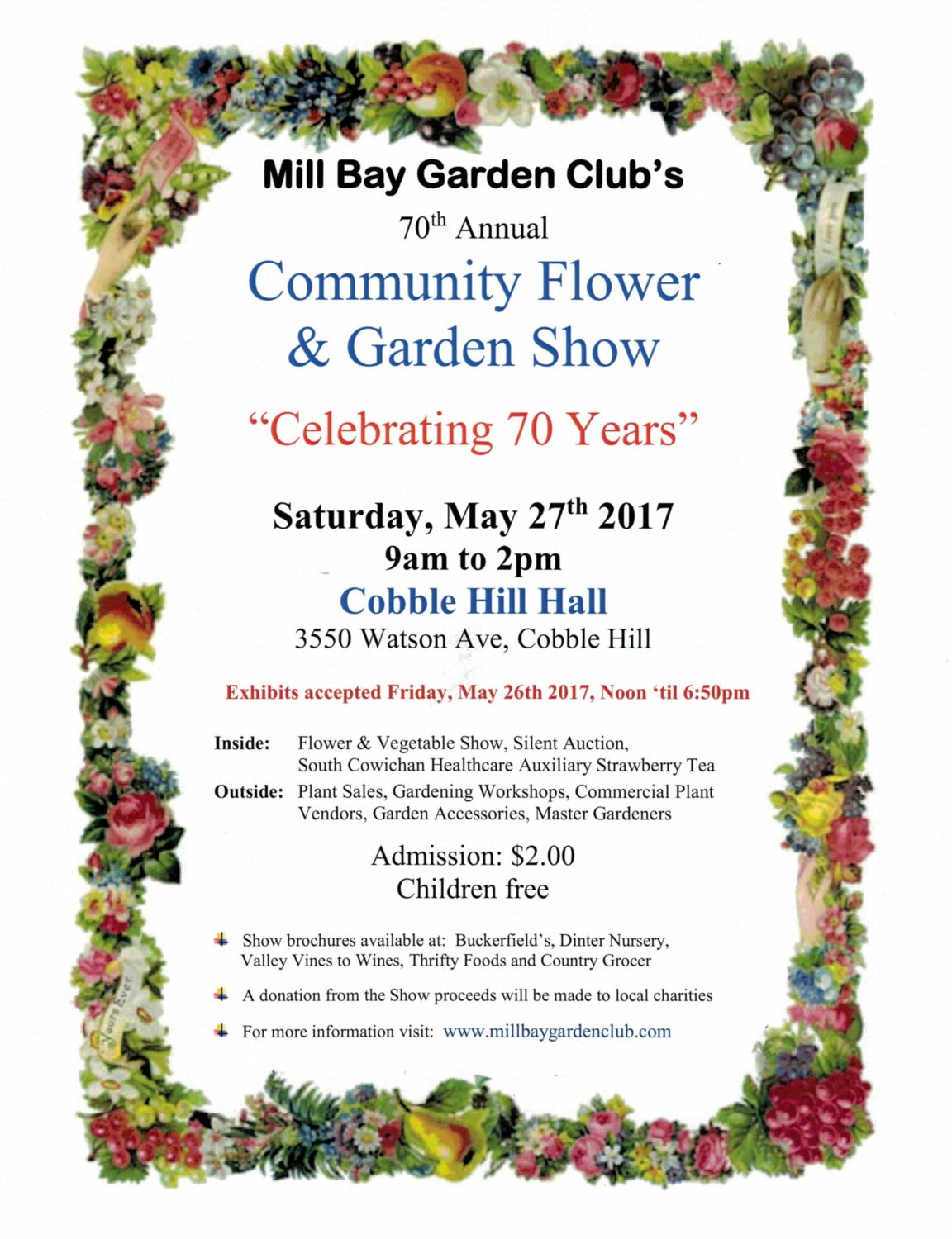 Community Flower & Garden Shown – South Cowichan Community Policing