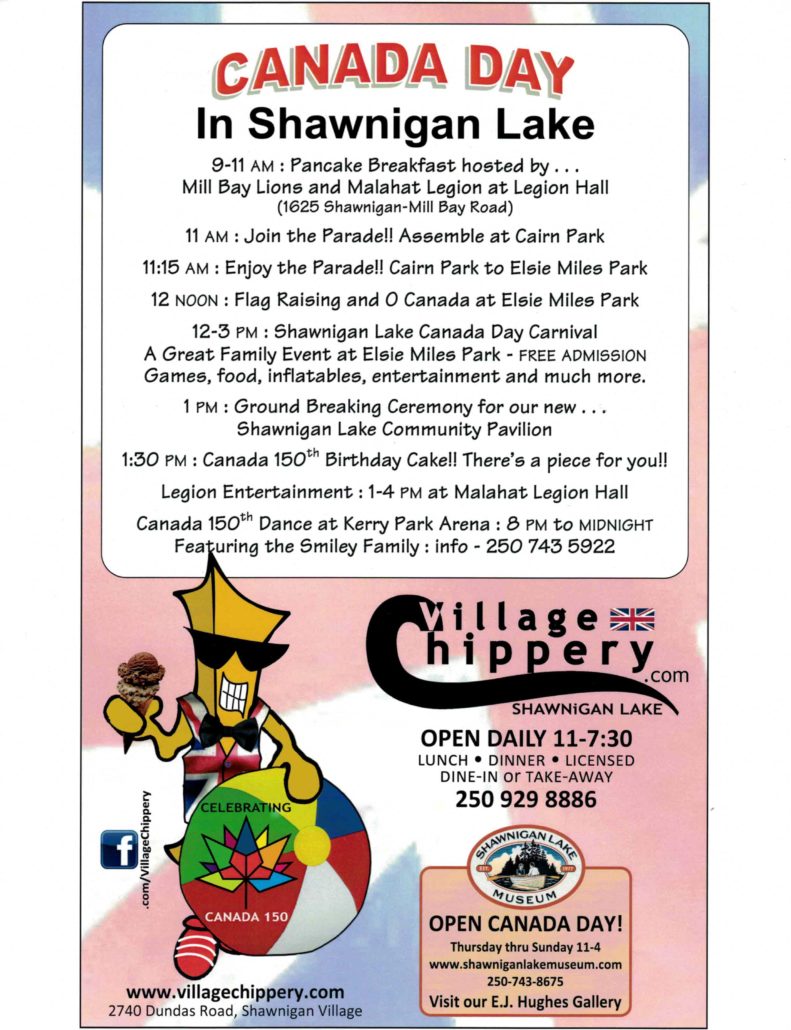 Shawnigan Lake Canada Day Celebration