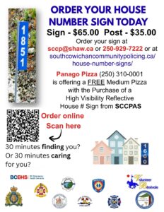 house number signs SCCPAS House # Sign Ordering